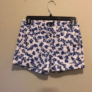 Floral size 0 GAP shorts